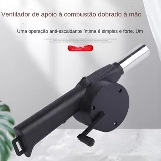 Ventilador Manual de Manivela  Potência de Vento 