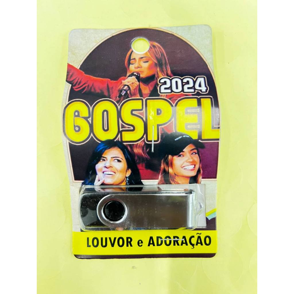 Pendrive Jazz E Blues  Músicas Relaxantes Pen Drive USB 2.0 Metálico com Chaveiro Resistente à Água