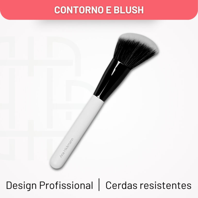 Pincel Para Contorno e Blush Extra Grande Mega Bru