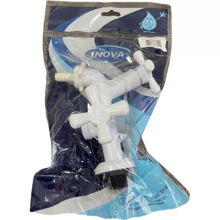 Torneira Para Maquina De Lavar Plástico Inova COD