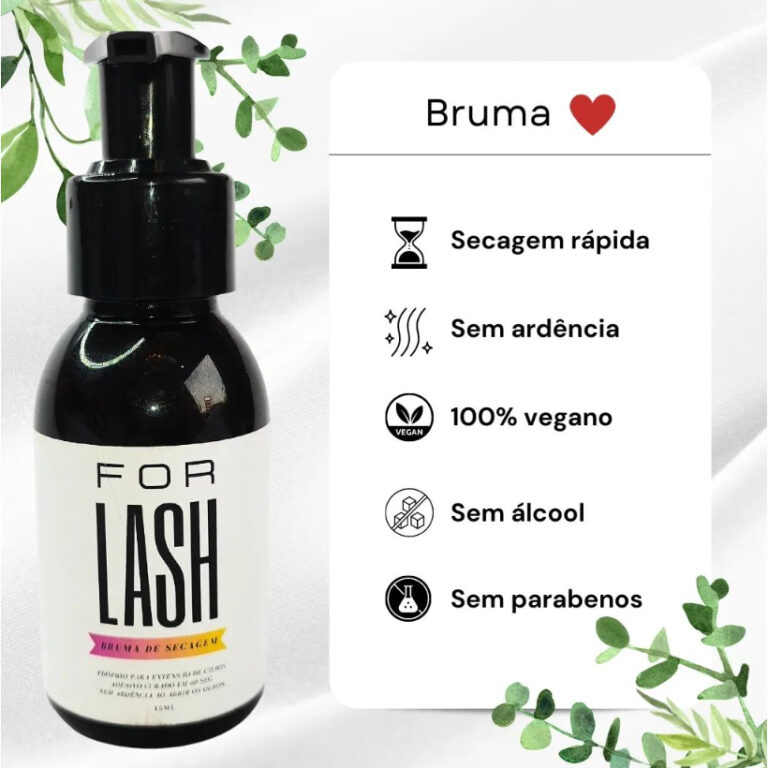 Bruma para secagem da cola – For Lash