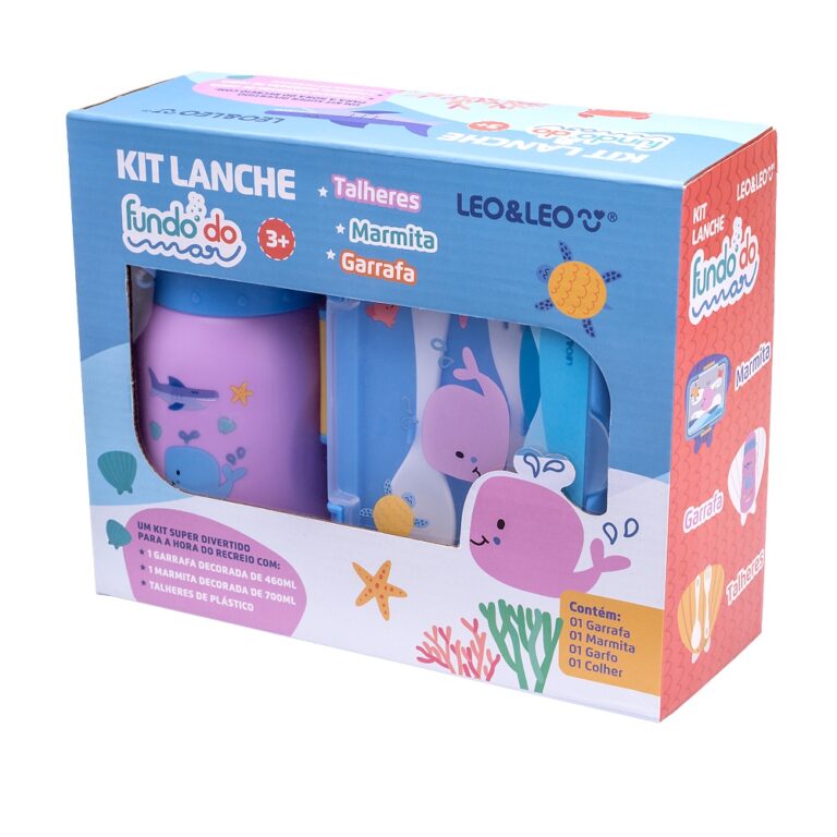 Kit Lanche Fundo do Mar – LeoELeo