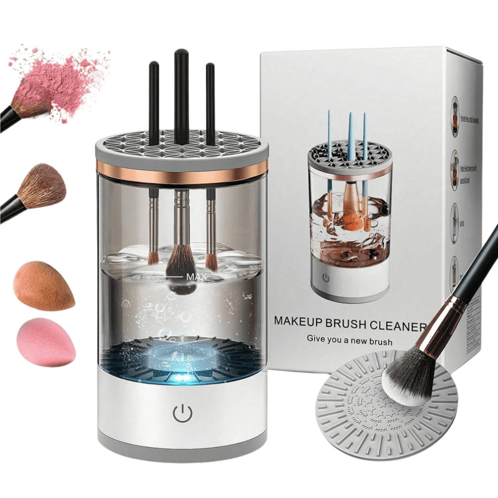 Limpador De Pincel De Maquiagem Lavador De Pincéis Elétrico Automático Maquiagens Beleza Cosméticos