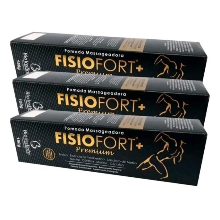 Pomada Fisiofort+ Premium 150g – 3 unidades