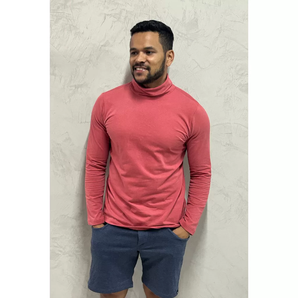 Blusa Masculina Cacharrel Viscolycra Goiaba