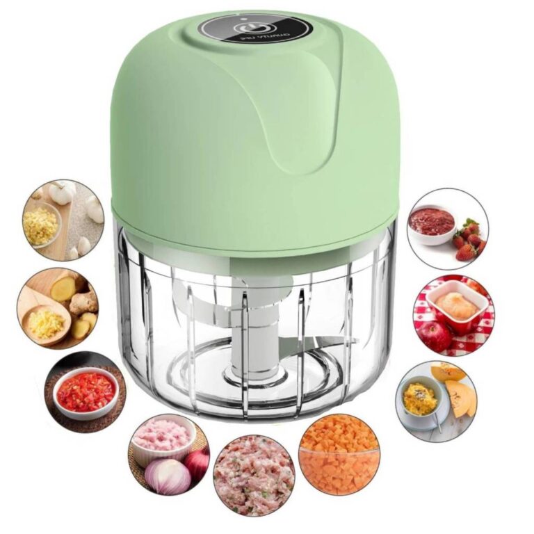 Mini Processador Triturador Sem Fio Elétrico De A