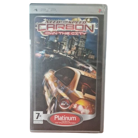 Jogo PSP  Carbon Need for Speed Own the City