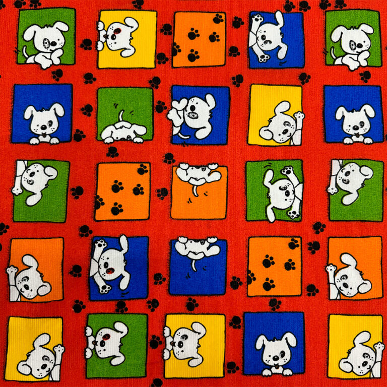Tecido Gorgurinho Estampado 1,0 x 1,50