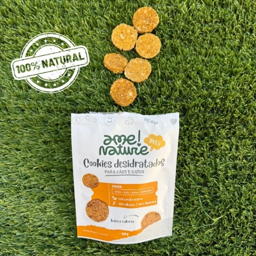 Petisco Natural para Cachorro e Gato Acém + Cenou