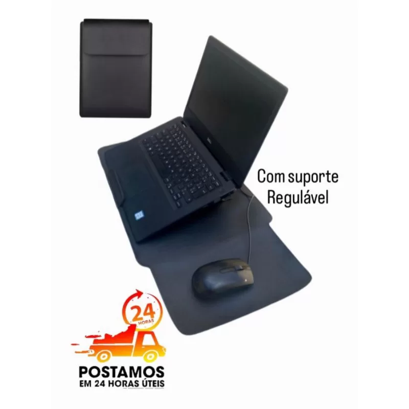 Capa Bolsa Multiuso para Notebook 3 em 1 – Capa + Tripé + Mouse Pad – Notebook, macbook