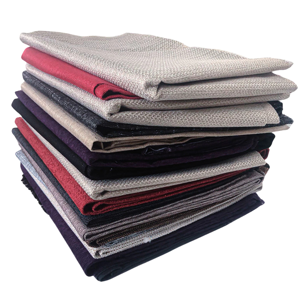 Kit 5 kg de Retalhos de Tecidos Forro Base para Tapetes, Tecidos de Estofados ,faça renda extra