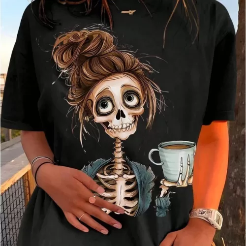 Camiseta Feminina Para Academia Estampa Noiva Cada