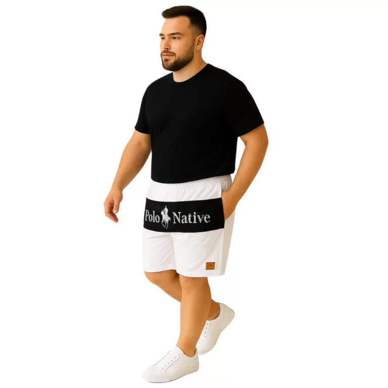 Bermuda Shorts Plus Size Chimpa  Promoção Academ