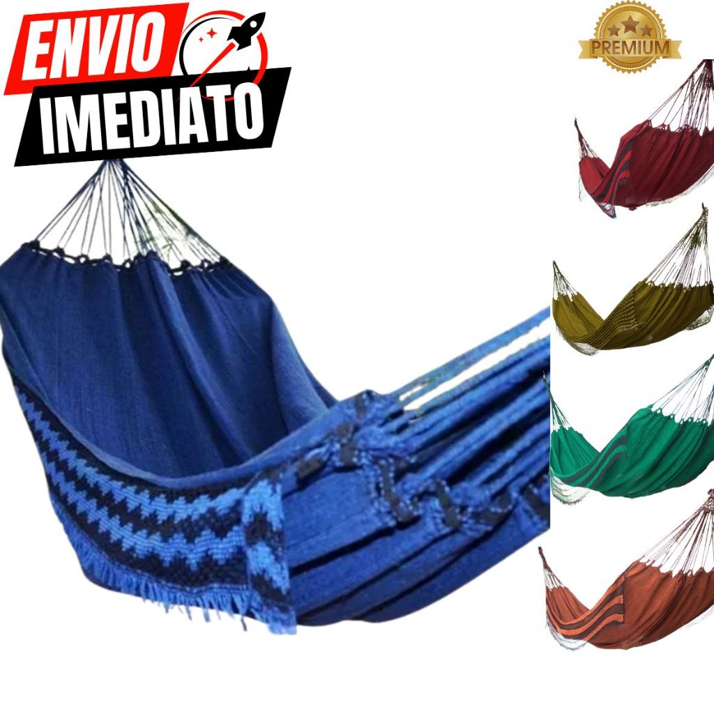 Rede De Dormir Jeans Casal/Solteiro Descanso Life Varias Cores Rede Descanso Reforçada Boa Casal e S