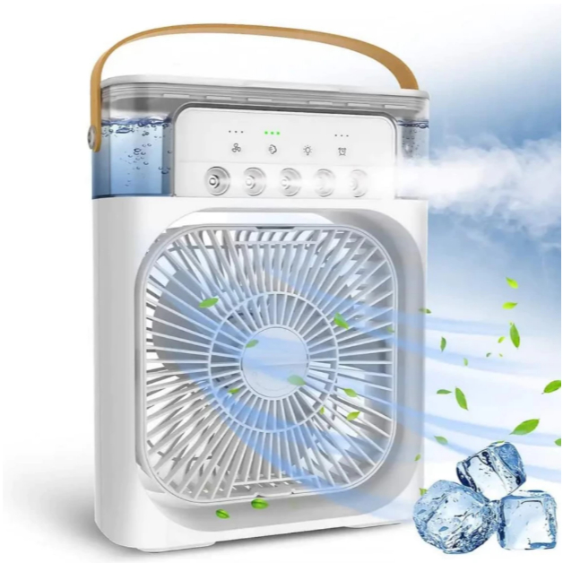 Refrigerador De Ar Ventilador Umidificador Portát