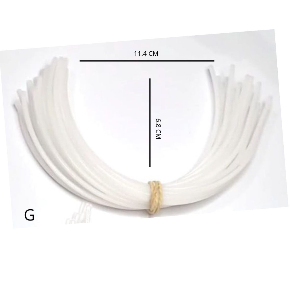 Kit com 1000  arcos de plastico  para produção de lingerie moda praia sutiã sutien