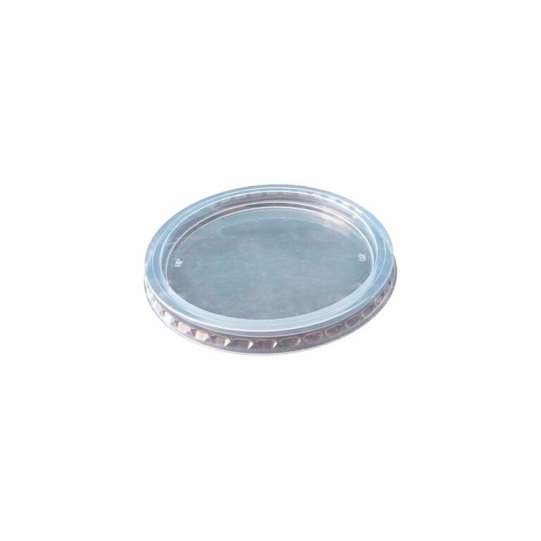 Tampa Plástica Transparente sem Furo 770ml Riopla