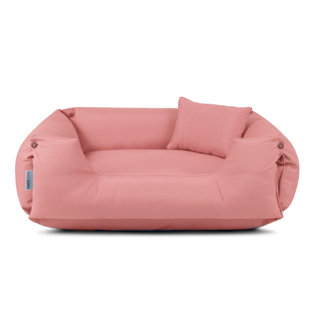 Cama de Cachorro Impermeável Caminha Pet Dupla Face Lola 65×50 Rose