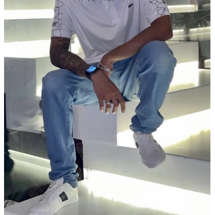 Calça Jeans Clara Original Masculino Moda Bloguei