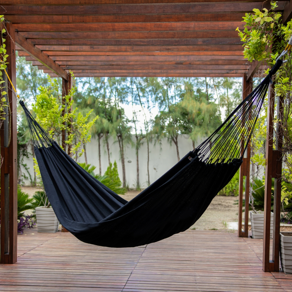 Rede de Descanso Jeans Life Basic até 2 Pessoas 3.90m x 1.40 c/ Varias Cores – Rede de Dormir