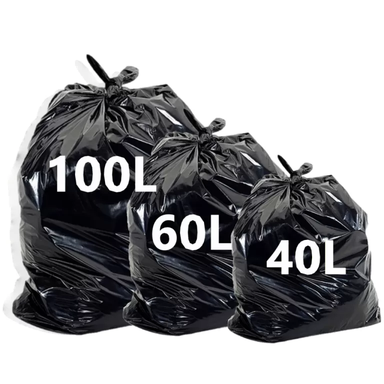 Saco de Lixo Preto Reforçado 20L/40L/60L/100Litro