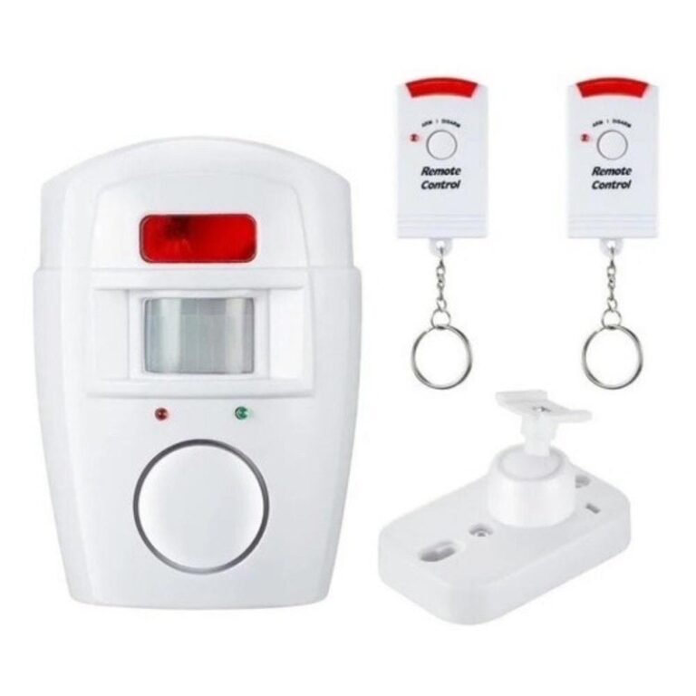 Kit Alarme Residencial Sem Fio Sensor De Presença