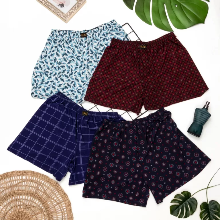 Kit 4 Unidades Pijamas Masculino Samba Canção Sh
