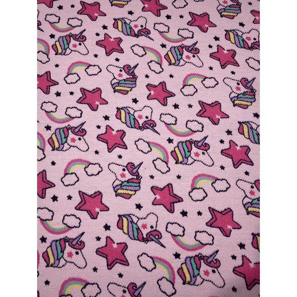 Tecido Flanela Fustão Estampado 1mt X 80cm