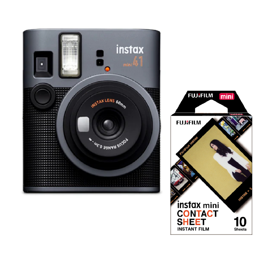 Câmera Fujifilm Instax Mini 41 com Filme de 10 Poses