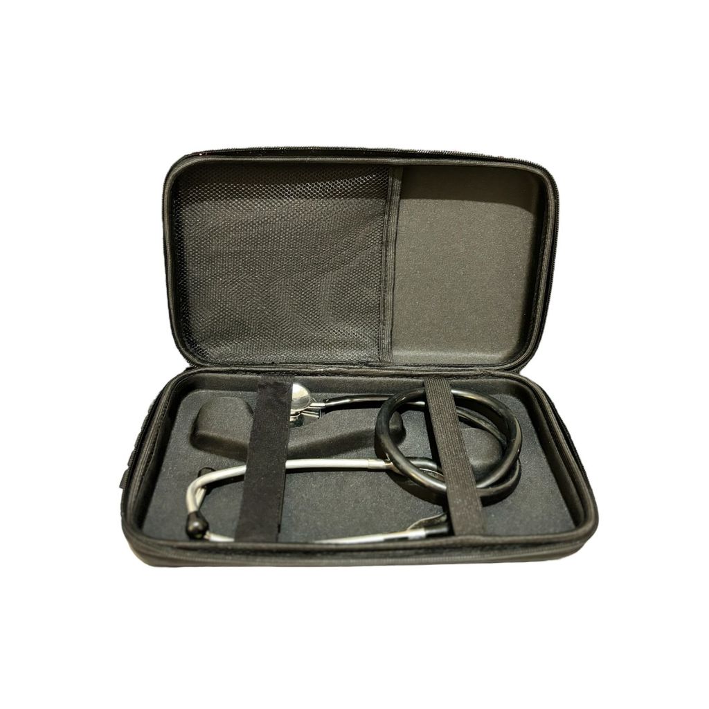 Case estojo para estetoscópio preto