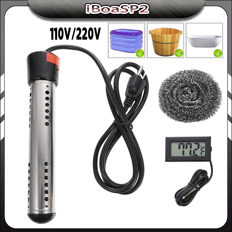 Ebulidor Eletrico 1500 W 110v Ou 220v Ferve Água Rápido MERGULHAO