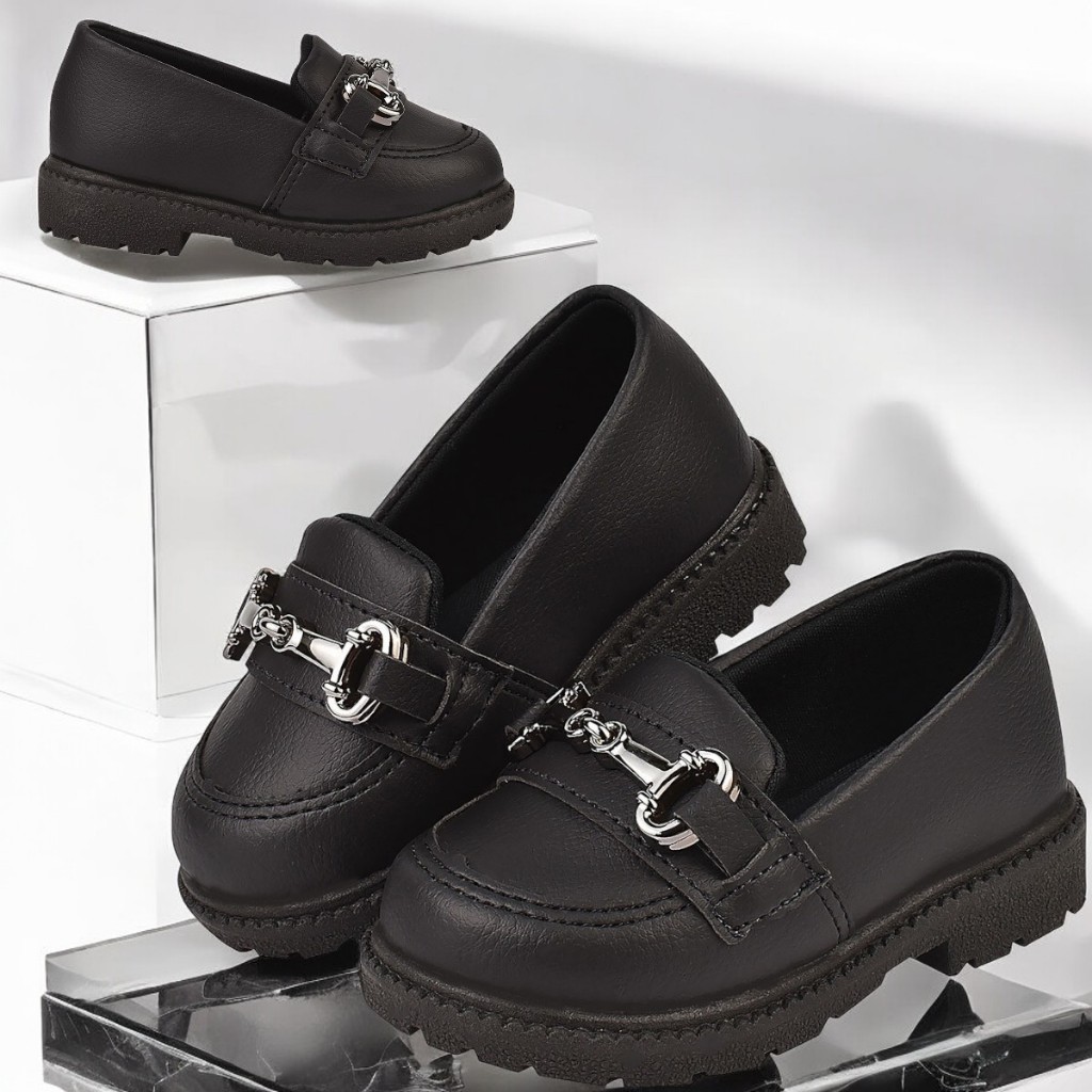 Sapatilha Infantil Mocassim Fleca Oxford Menina Feminino Bridão