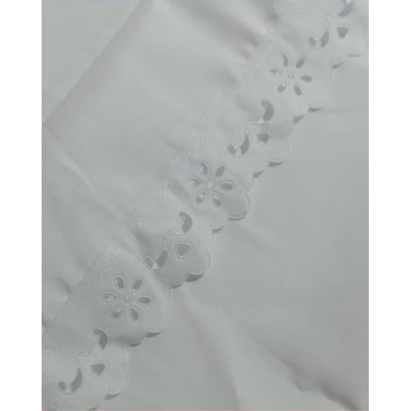 Pano de Cabeça / Ojá branco com renda branca / umbanda /candomblé