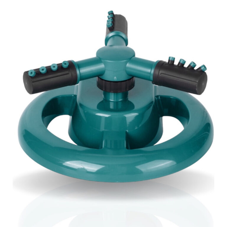 Aspersor de Água de Três Braços Jardim Giratór