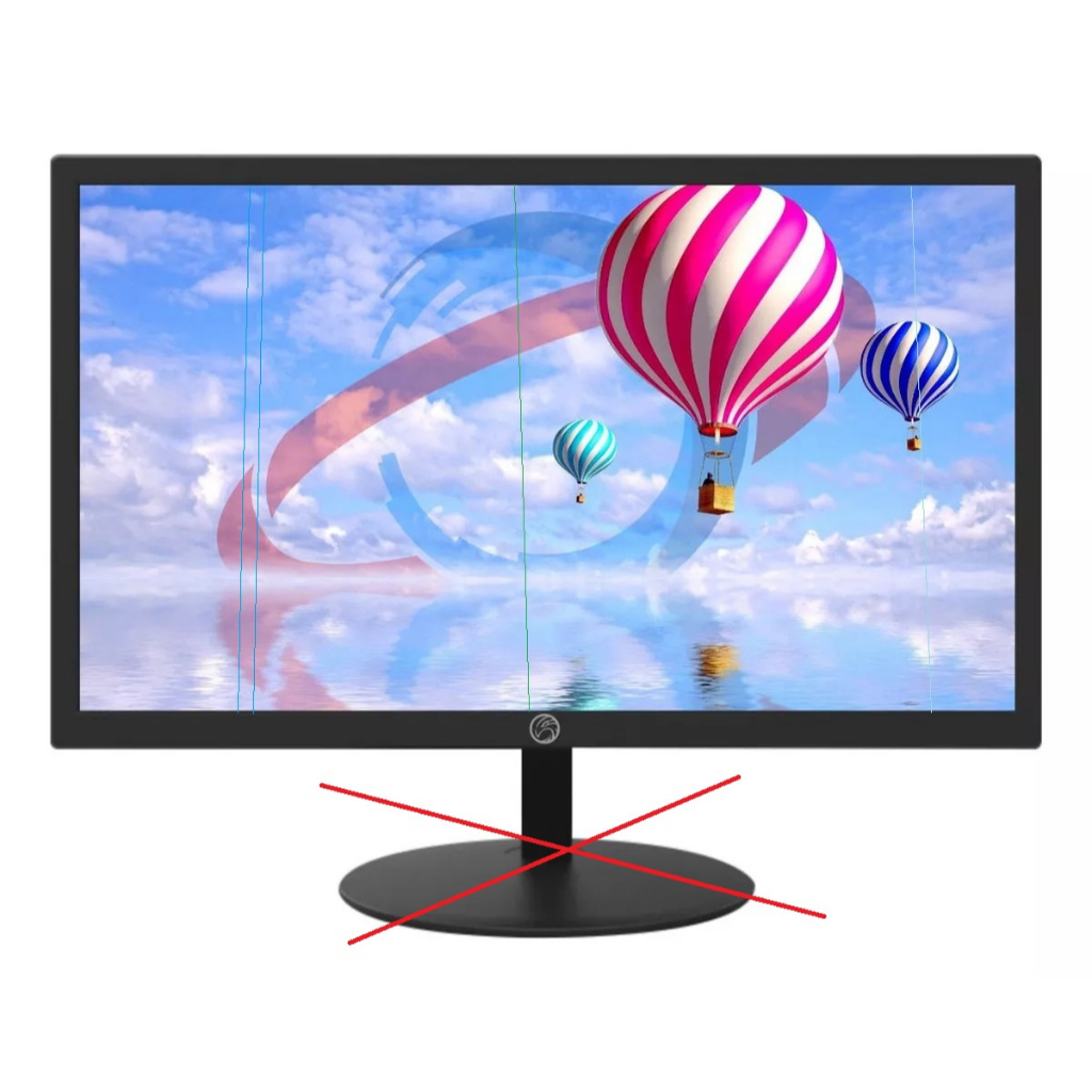 Monitor 18 Lcd 60hz Widescreen hd 5ms 110/220v
