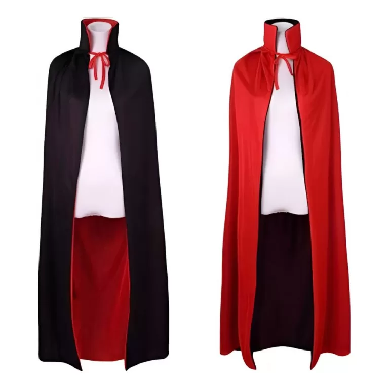 Capa Vampiro Drácula Magico Luxo Dupla Face Adult