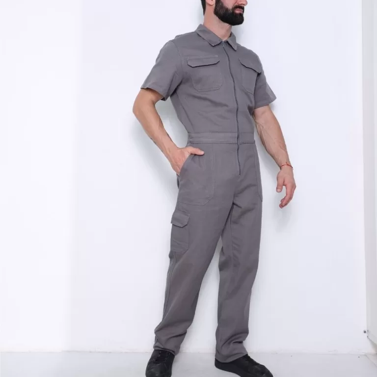 Macacão Manga Curta Trabalho Pesado Profissional 