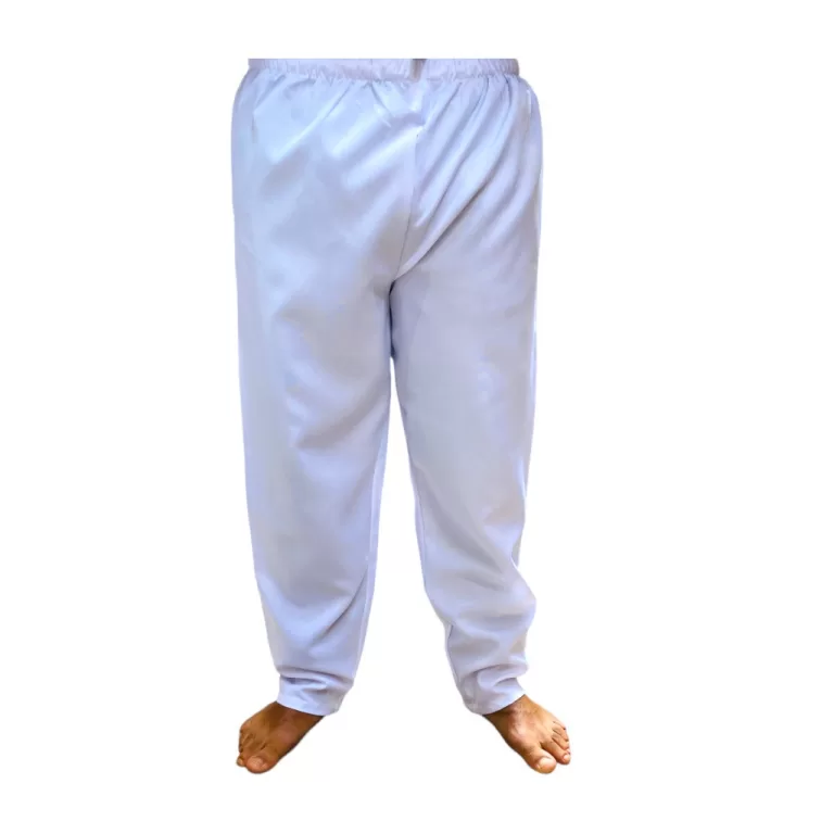 Calça Oxford Sem Bolso Branca Umbanda Candomblé 