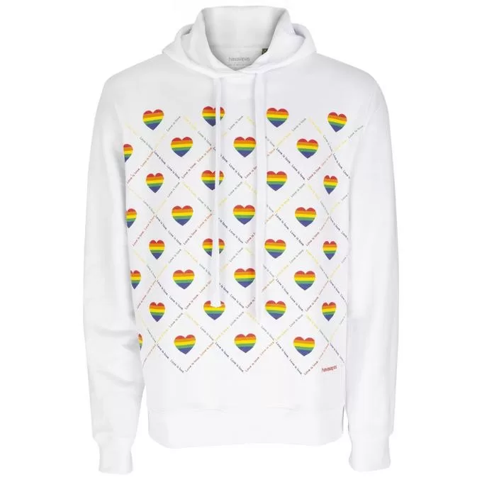Casaco Moletom Havaianas Com Capuz Pride