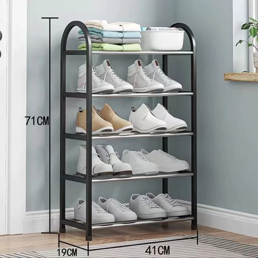 Sapateira 4/5 andares Organizador de Sapatos Tênis 8/10 Pares Desmontável