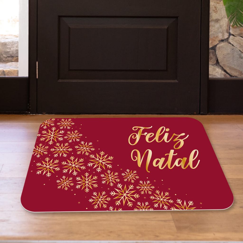NATAL: TAPETE DE ENTRADA ANTIDERRAPANTE 34X60