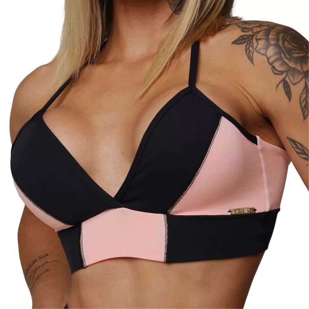 Top Speed Preto com Blush Moving