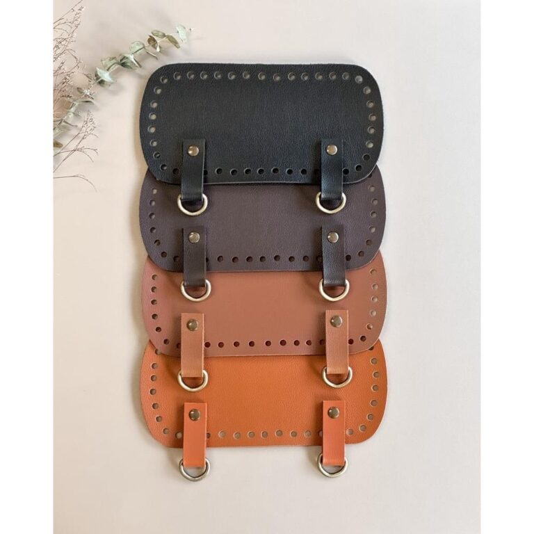 Fundo de Bolsa Base M Para Mochila em Couro Sinté