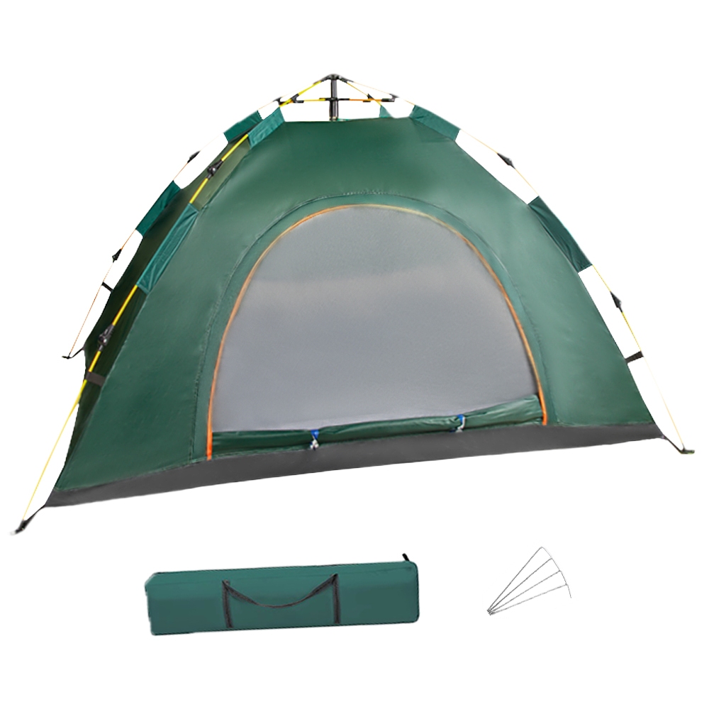 Barraca Camping Automático/Manual 2-4 Pessoas – Barraca De Acampamento A Prova DÁgua – Barraca Campi