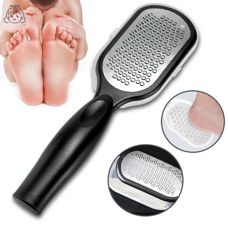 Removedor De Calos De Aço Inoxidável, Raspador / Lixa De Pés FerramentasDePedicure