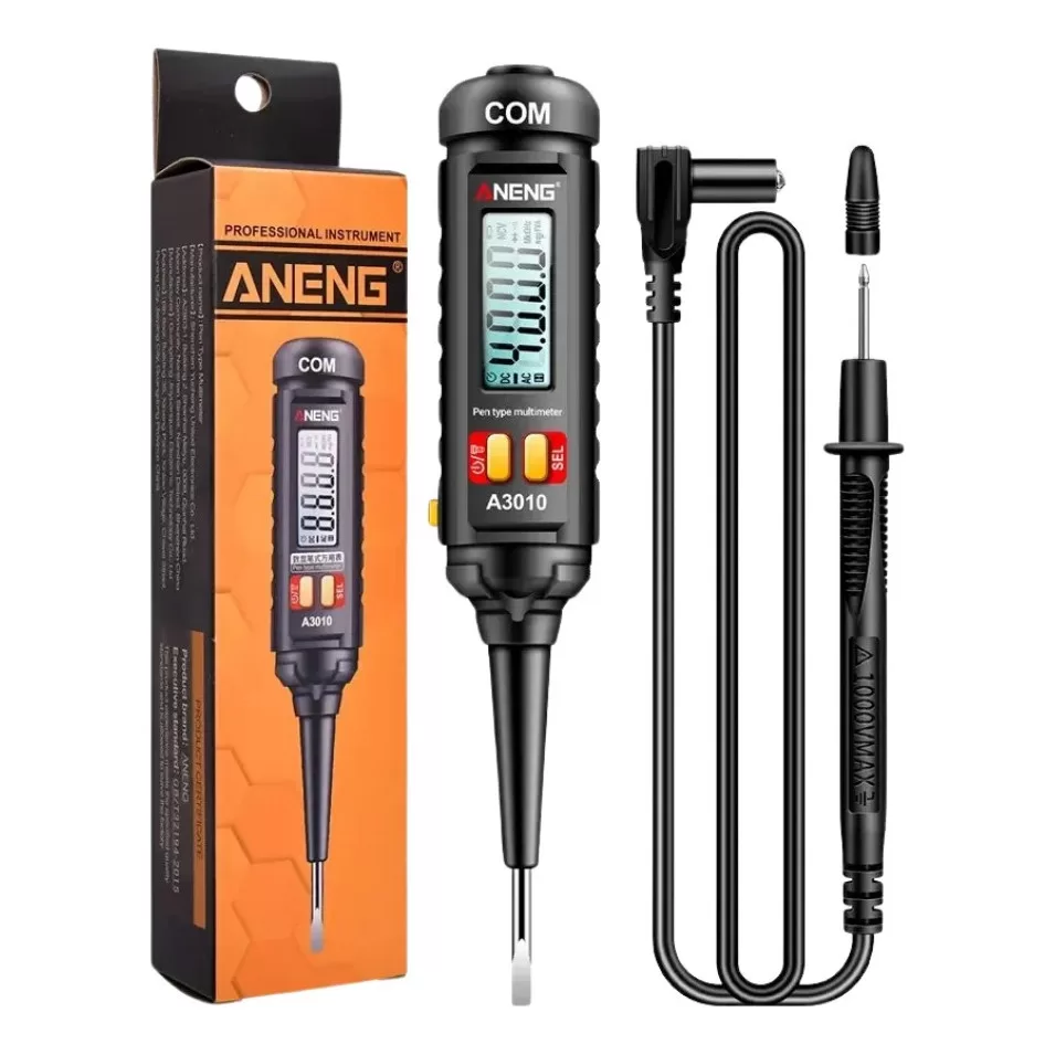Multímetro Caneta Digital Alta Precisão Inteligente Com Lanterna Aneng