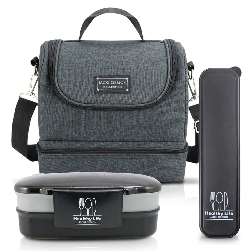 Kit Bolsa Térmica Marmita Porta Talher 4 Peças Concept Mais Jacki Design