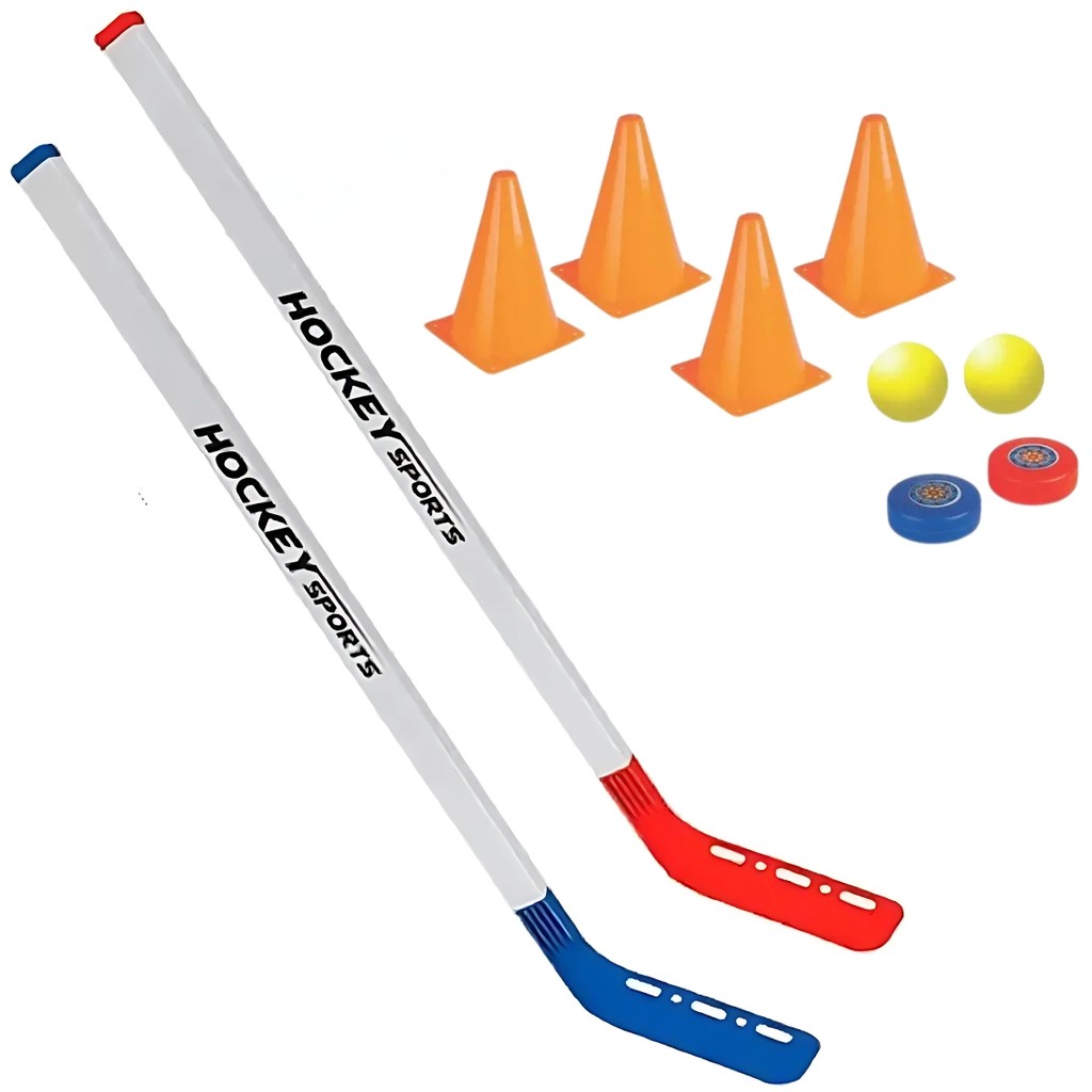Jogo De Hóquei Infantil Hockey Sports Com Acessórios 5208 Braskit