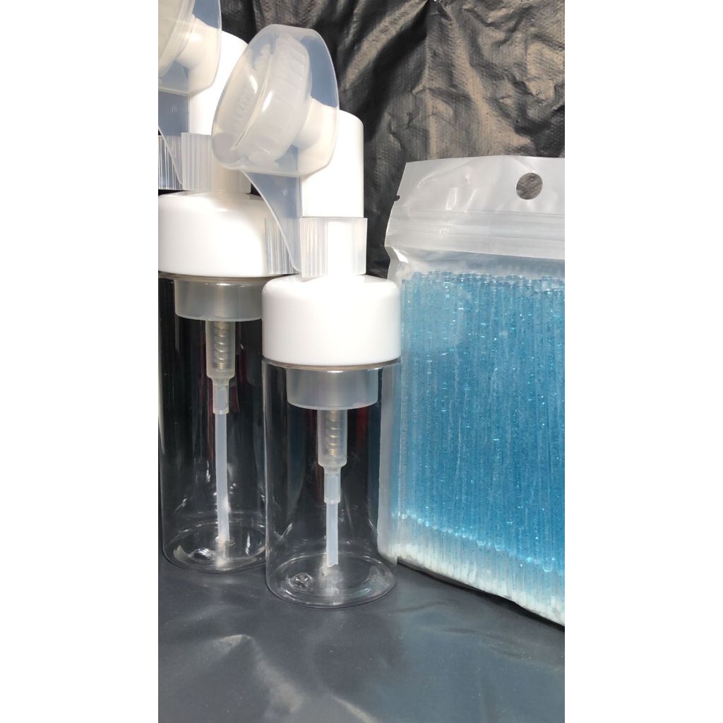 kit pump 150ml+100ml+microbrush