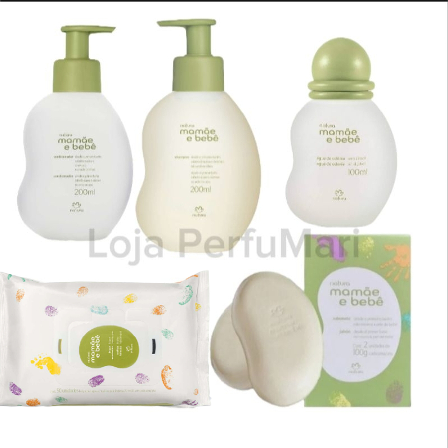 Kit Natura Mamãe e Bebê (5 Itens)